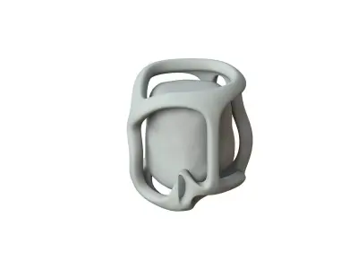 SciFi Shape Object Low Poly  Low-poly 3D model buy