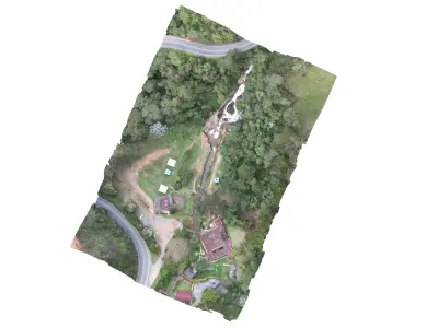 Salto del Tequendamita - Tequendamita falls 3D model