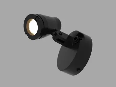 Wall Spotlight 3D model