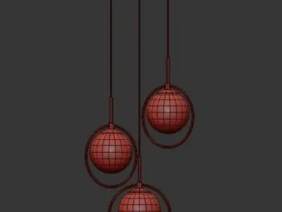 E14 kitchens Retro pendant 3D model
