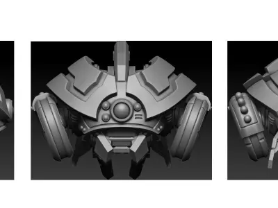 HL175 - Greater God Drone  3D print model