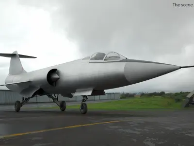  Vintage Supersonic Fighter Jet Simplified 