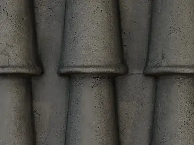 Concrete Architectural Relief Panel 3D Scan Low-poly 3D model