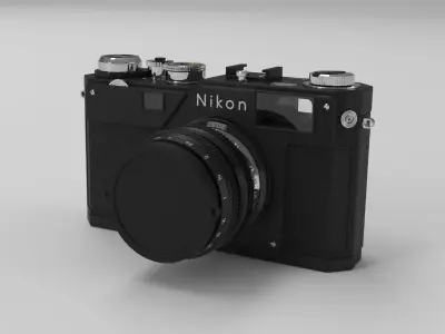 Nikon Film Camera 3D model
