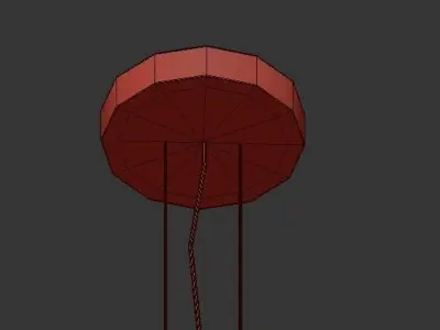 FOSSA fssa chandelier 3D model