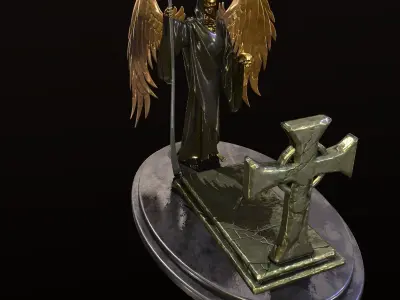 Angel of Death 3D model