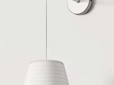 Ole Lighting Dona Wall Lamp 3D model
