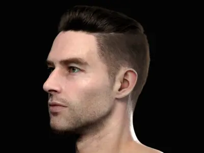  Realistic Male (Rigged) 