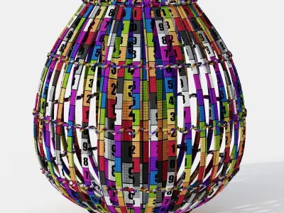 Pomax Tesaki Lantern 3D model