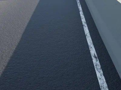 Roadway Bridge Free 3D model