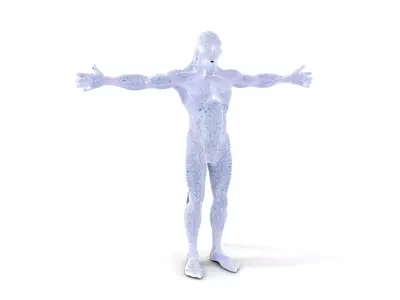 Alien Creature Model Pack with Detailed Textures Low-poly 3D model