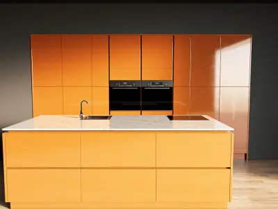 23-Kitchen11 glossy 2 3D model