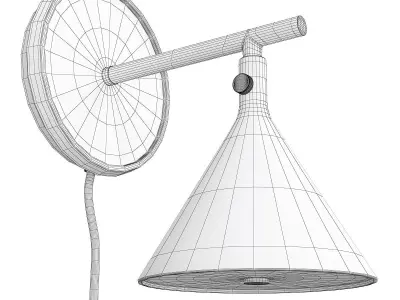 Cast Sconce 3D model
