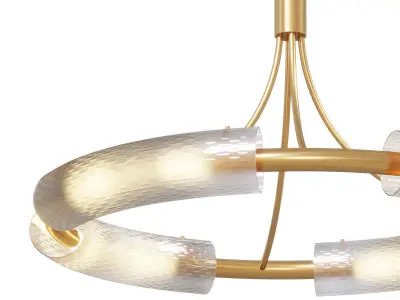 Ring chandelier MAGDA by  lalume 3D model