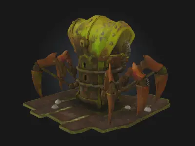 Rusty Sentinel  Guardian of Forgotten Times 3D model