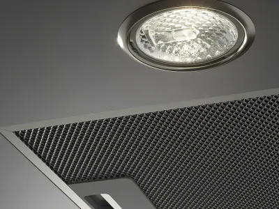 Elica Flat Glass Plus Island 3D model