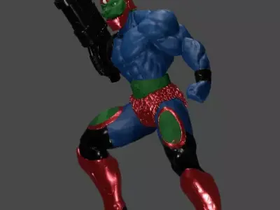 Trap Jaw from Masters of the Universe Classics Fanart 3D print model