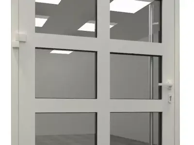 Aluminum Joinery Doors 3D model