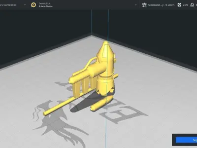 Gundam Vual Minning Hammer 3D print model
