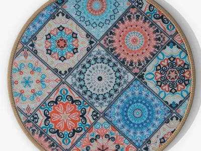 Stand for hot IKEA MARMITON Low-poly 3D model