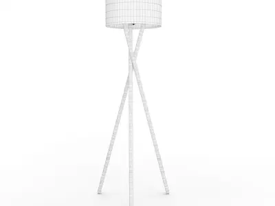 Harper - Tripod Floor Lamp 3D model