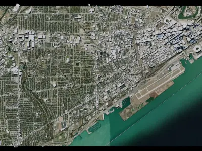 Cleveland - USA 3D model
