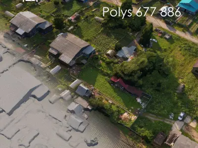 Aerial scan 13 3D model