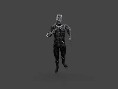 BPAN-003 Running Animation 3D model
