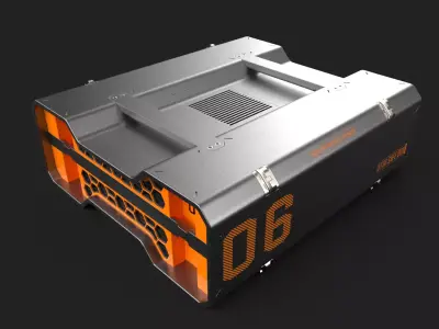 Sci-Fi Box-07 3D model