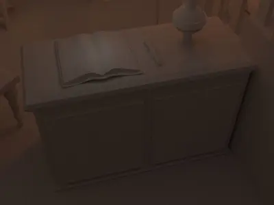 Harry Potter Olivanders shop 3D model