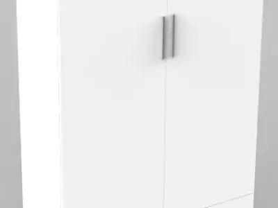 SLIDING DOOR WARDROBE  2100X2500X600MM  Low-poly 3D model
