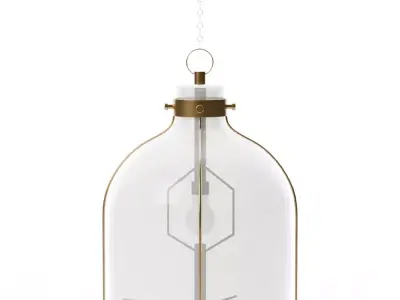 Eldridge Pendant Low-poly 3D model