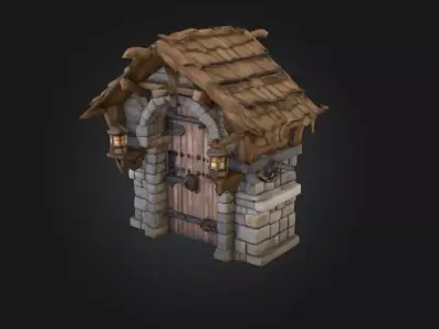 A secret door for an adventure Texture