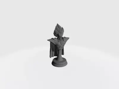 DBZ Chess Piece Light Square King 3D print model