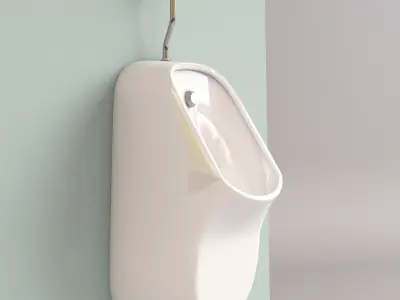 Vaal Sweetpea Urinal 3D model