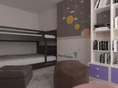 Detskaya Free 3D model