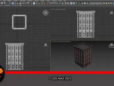 City building 3D model