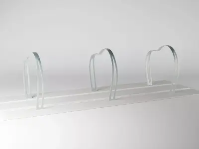 Bicycle rack 3D model