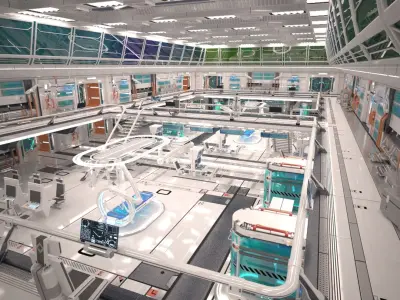  Sci Fi Laboratory Model 