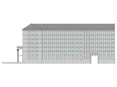 residential building 3D model 18