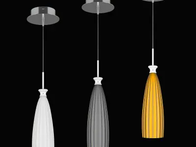 81001x Agola Lightstar Hanging Lamp 3D model
