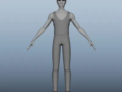 Adam Rig 3D model