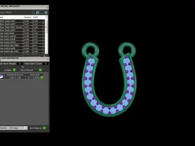 Kids Pendants 3dm STL OBJ FBX Renders Details 3D print model 4