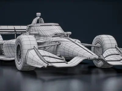  Dallara DW12 UAK-18 2025 High Downforce 