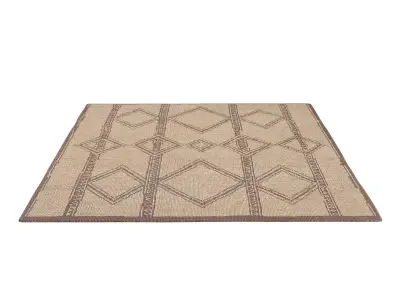 DALAL JUTE RUG 3D model