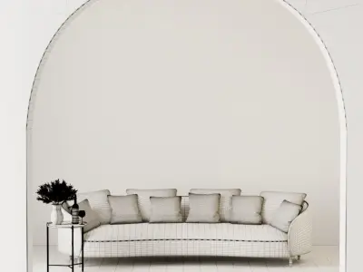 Sofa Product Scene 01 3D model