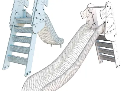 Children slides Kompan  3D model