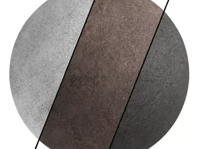 Cement Materials 3 - By 3 color Pbr By Sbsar 4k Texture