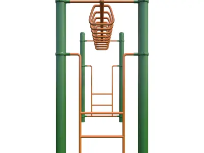 Monkey Bars-005 3D model