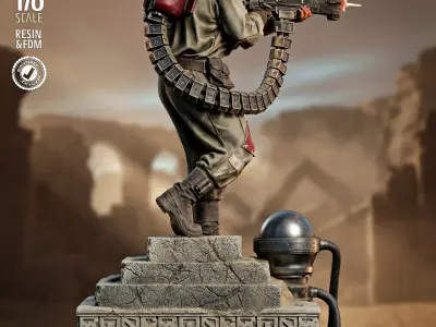 STAR WARS Baze Malbus Sculpture  3D print model